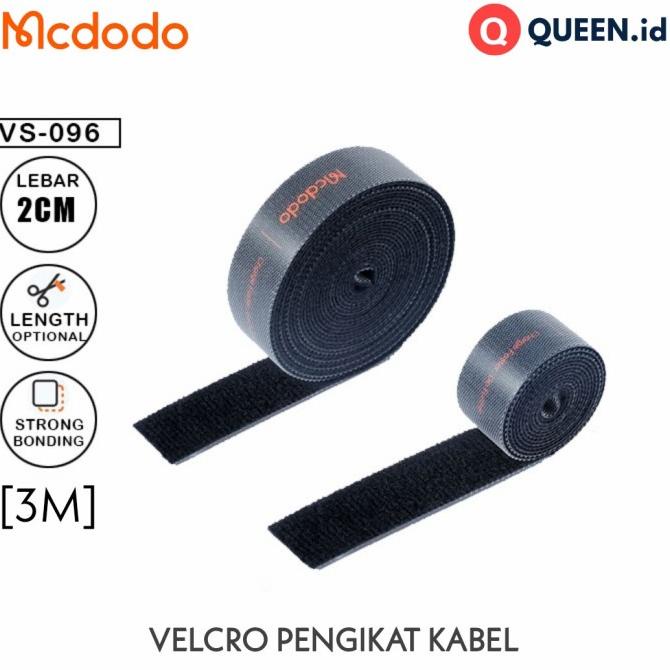 

Mcdodo Vs-096 Velcro Strap Pengikat Perekat Kabel 3M - 300Cm Tape Roll
