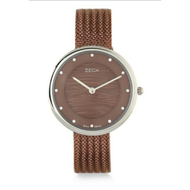 ZECA JAM TANGAN WANITA STAINLESS STEEL 1001L ORIGINAL