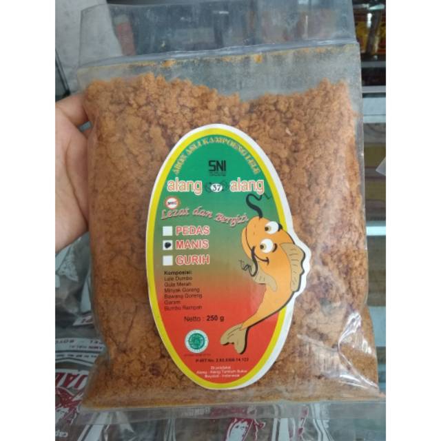 abon lele boyolali 250gr