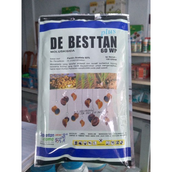 De besttan/racun keong sawah