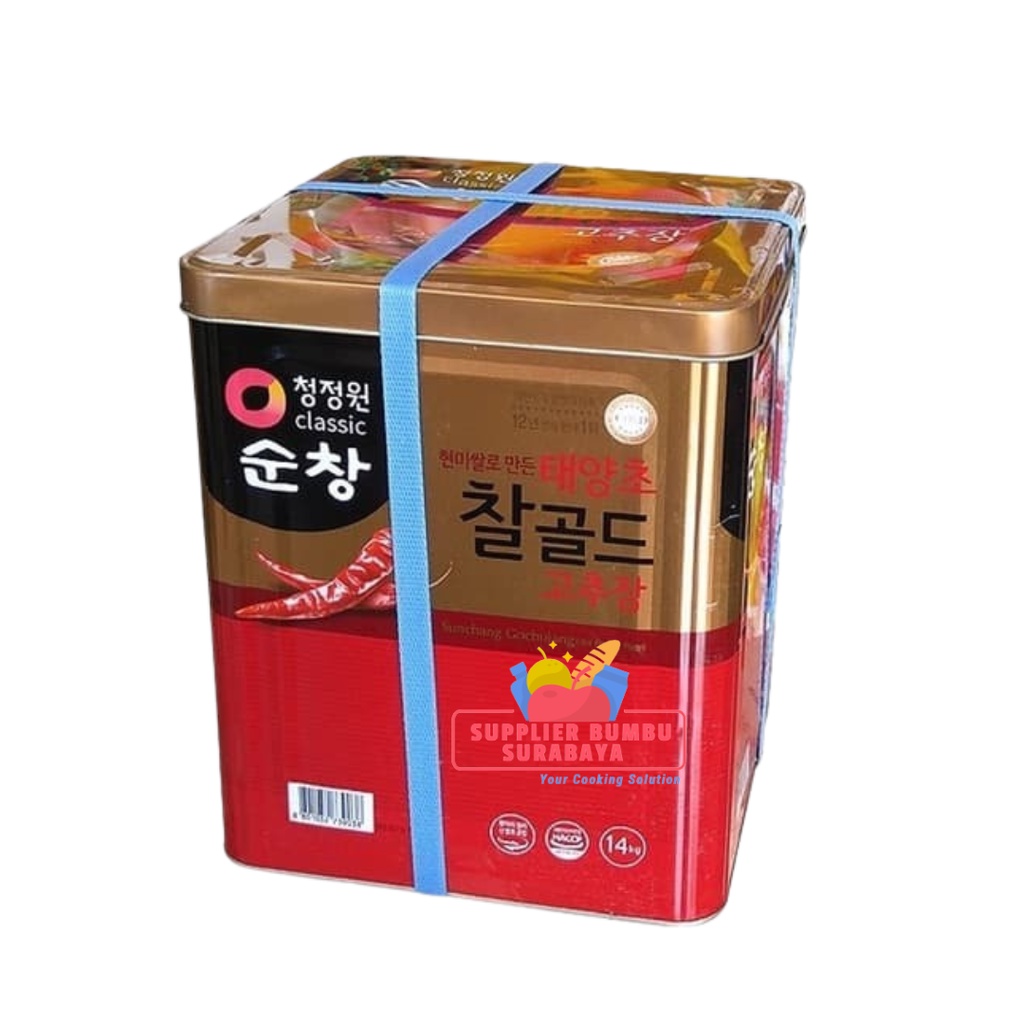 Daesang Chung Jung One Chalgold Sunchang Gochujang Sauce Korea Red Pepper Paste 14kg