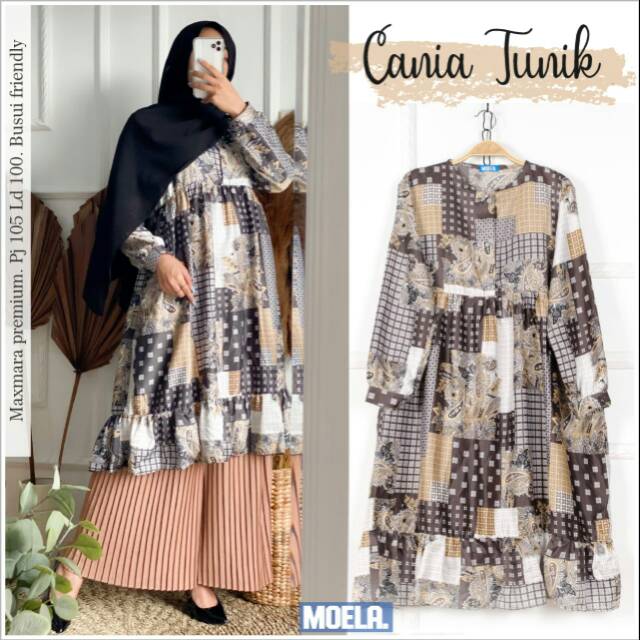 CANIA TUNIK FAB MAXMARA PREMIUM ORI BY MOELA