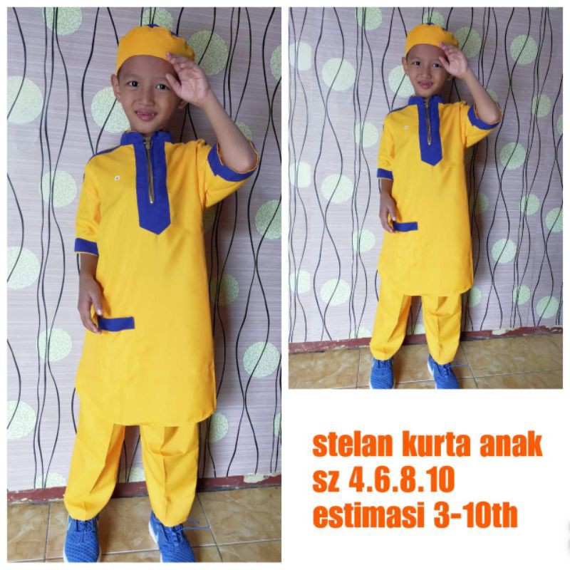 Koko anak BAJU KOKO KURTA ANAK