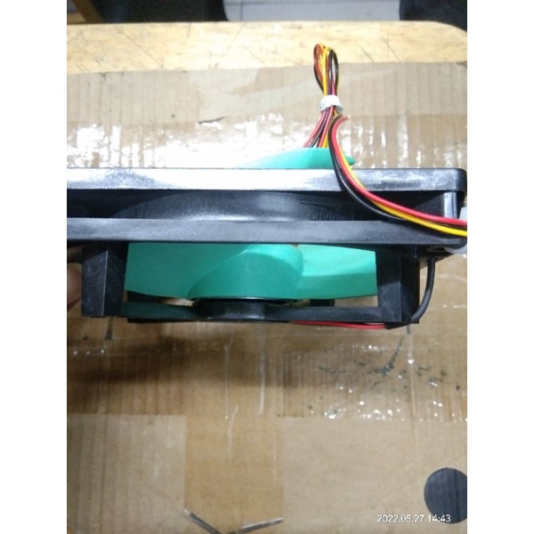 FAN DC 15V 12cm x 12cm merek NMB MADE IN CHINA kipas untuk kulkas