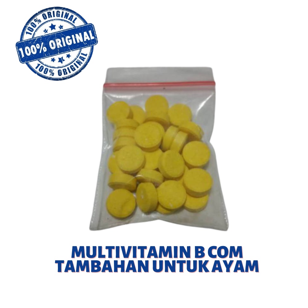 VITAMIN B KOMPLEKS  ayam - 20 pill