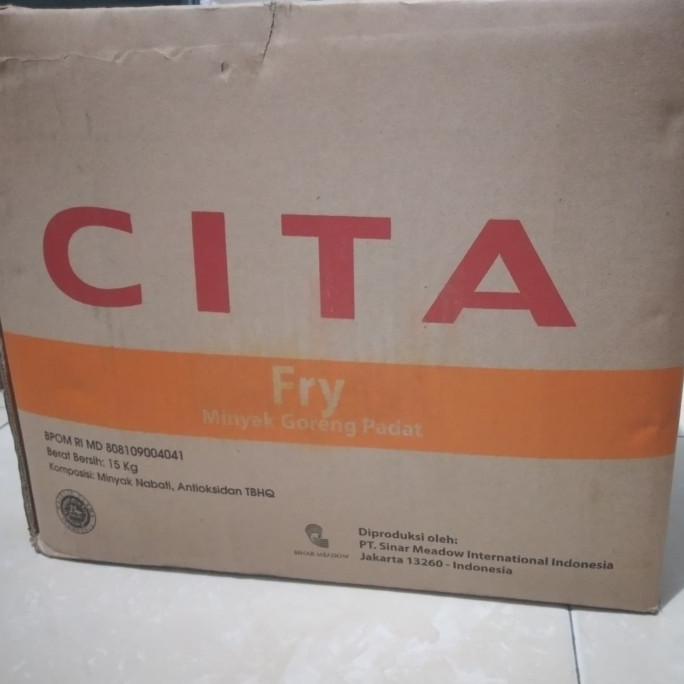 

Cita fry minyak goreng padat 15kg cita fry frying fat