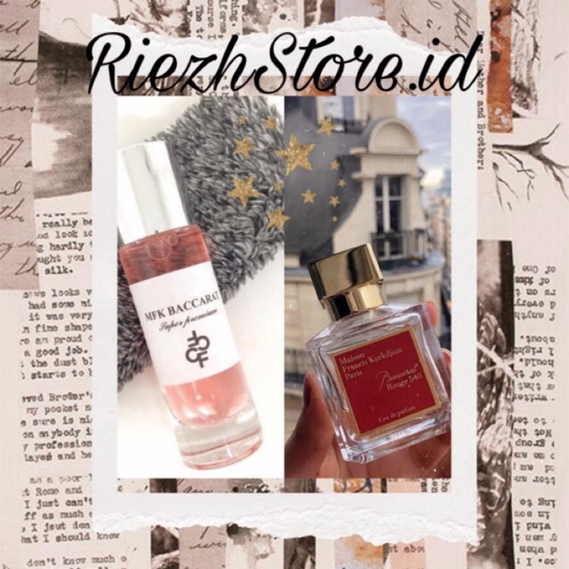 [100ml] BACCARAT Parfum Refill | By Collector Parfum Bandung
