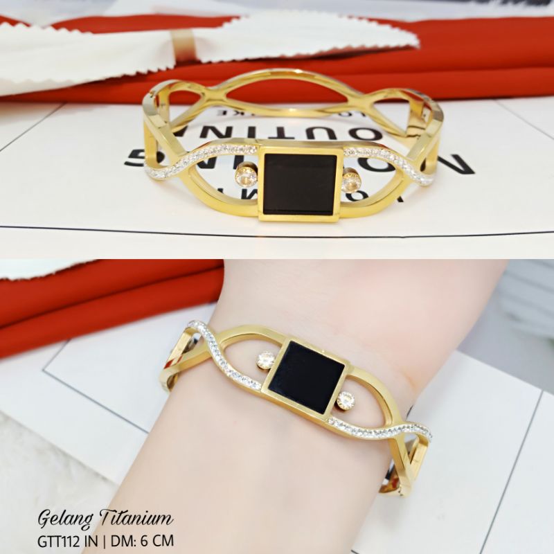 Gelang Titanium Wanita GTT112 IN