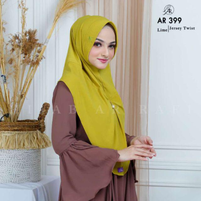 Hijab Ar Rafi AR 399 hijab instan new arrival || INAYAHHIJAB-Lime