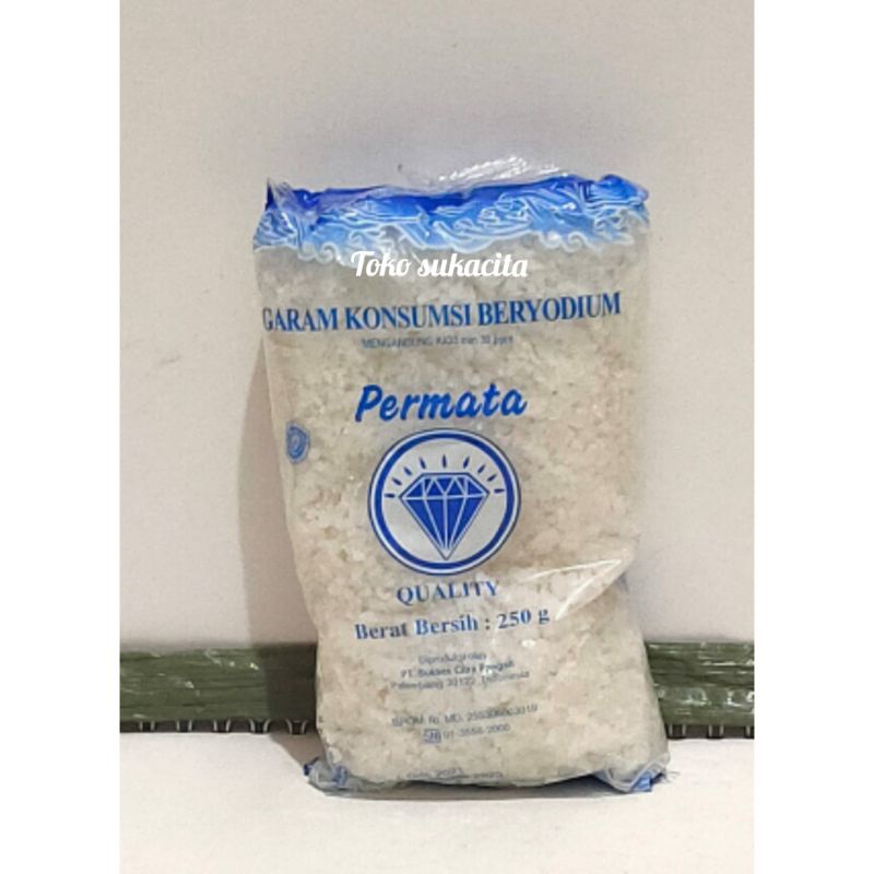 

garam permata konsumsi beryodium 200gram