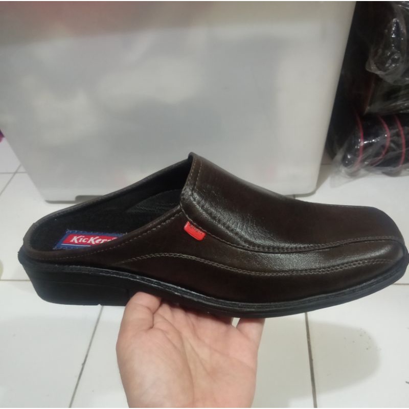 Sepatu selop pantofel pria sepatu sandal bustong cowok pantovel pria