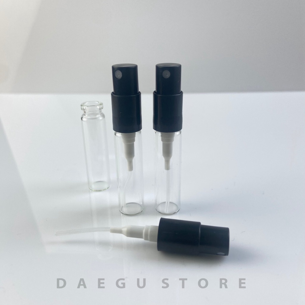 Botol Vial 2ml Perfume Sample / Botol Spray Pump bahan Kaca