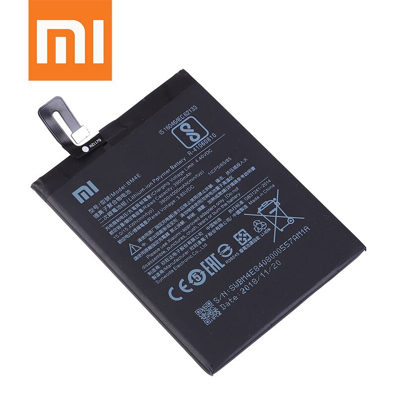 Baterai Batre  Xiaomi Pocophone F1 BM4E Baterry Xiao-mi Pocophone BM 4E Original Batre