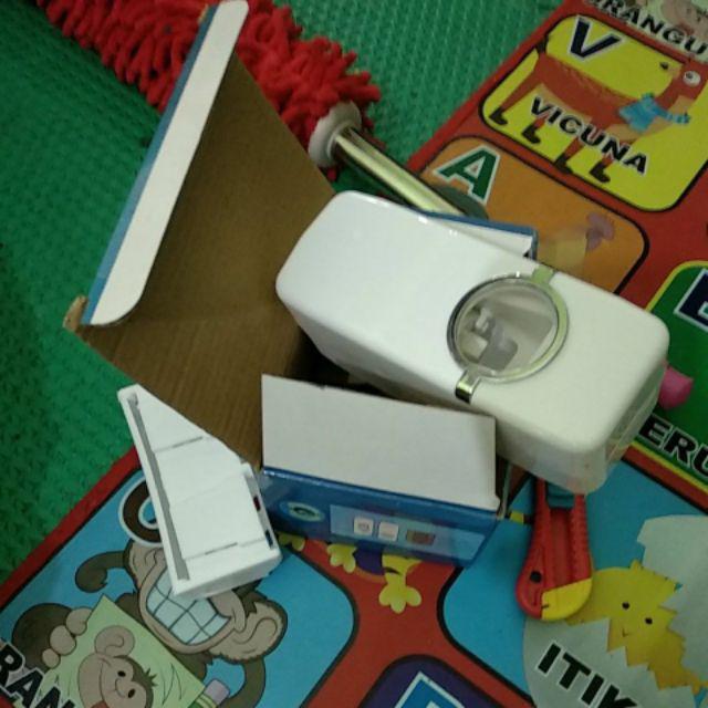 Dispenser Odol & Tempat Sikat Gigi / Toothpaste Dispenser & Brush Set