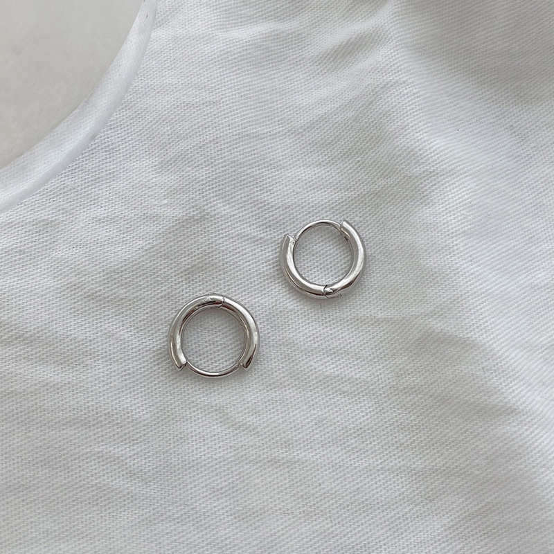 Anting Bulat Simple Untuk Wanita