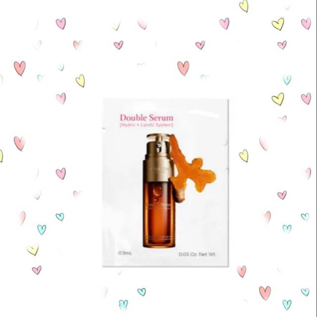 Clarins double serum sachet