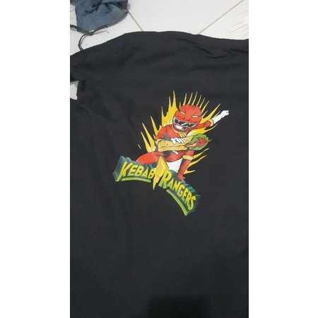 Custom sablon kaos Katun Combed 30s Premium Ukuran A3 atau logo