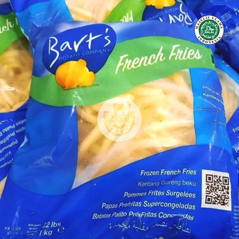 Bart's French Fries Shoestring 1kg