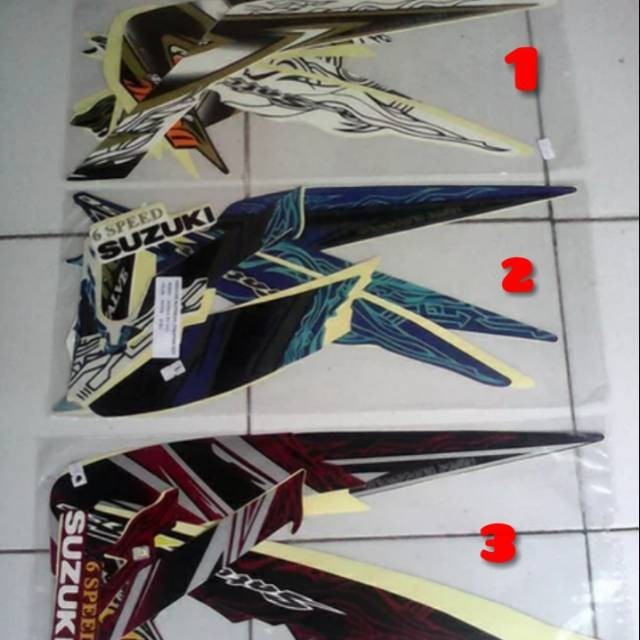 Striping-lis-sticker satria fu 2011