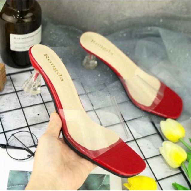 Heels wanita B1928 import realpict