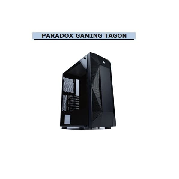 Casing Komp Paradox GAMING TAGON LEFT TEMPERED GLASS - No PSU