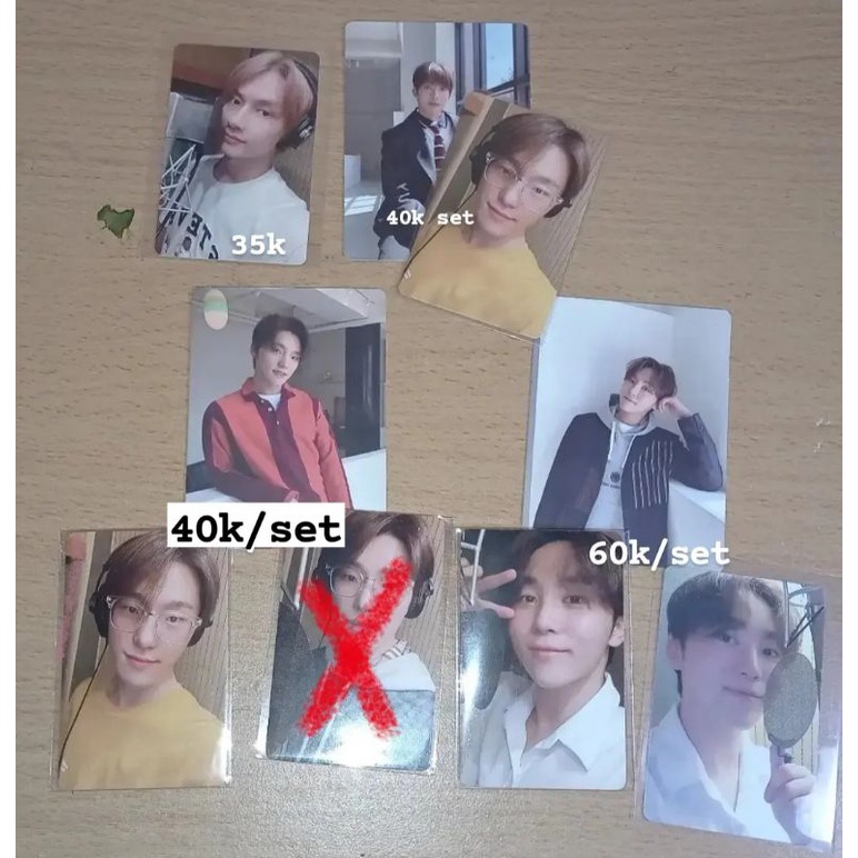 pc semicolon dino jun seungkwan minicard photocard