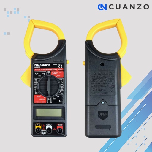 Digital Clamp Multimeter Multitester Tang Ampere Tegangan DC AC Arus resistensi / Portable Tang Ampere Tool Digital Value Lengkap Murah / Alat pengukur Ampere Tester Multifungsi / Avo multimeter Digital Auto Victor Murah Original