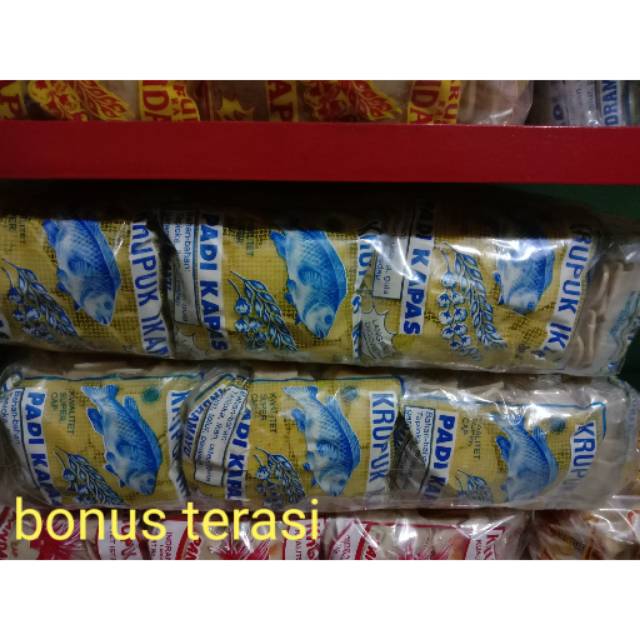 

20pcs Krupuk ikan kancing super padi kapas