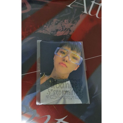 Photocard Seventeen Hoshi Benefit YES24 lab Kimia Attacca