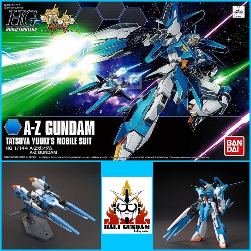 HG 1/144 AMAZON.CO.JO A-Z ZETA GUNDAM Bali Gundam Hobby Corner Bandai Original