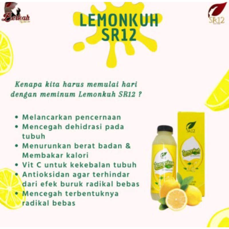 

SARI BUAH LEMON LEMONKUH SR12 500 ml