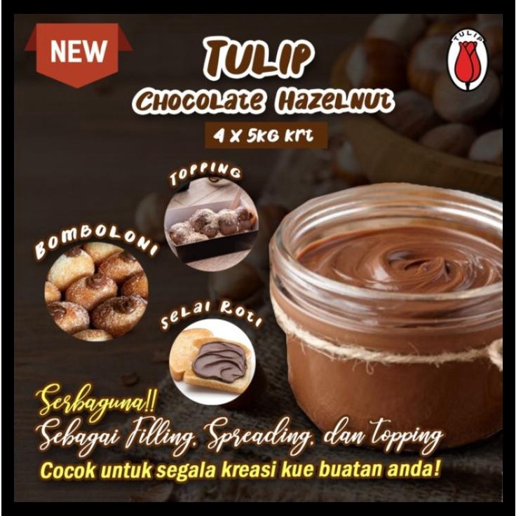 

TERBARUU!! Tulip Filling Hazelnut 5kg SALE