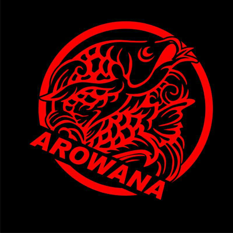 Stiker Sticker Cutting Stiker Mobil Ikan Arowana