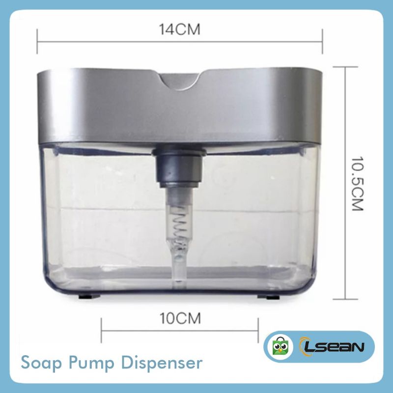 Tempat Sabun Cuci Piring GRATIS spon | Soap Pump Dispenser