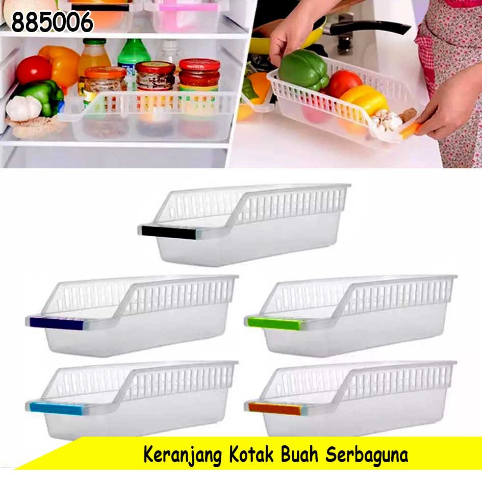 Keranjang Buah Sayur Serbaguna Kulkas Organizer