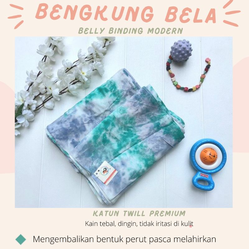 Terbaru Stagen Bengkung Ibu Melahirkan Pengecil Perut Korset Pelangsing 15 Meter Instan Elastis