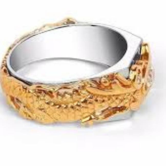 ♚ CINCIN EMAS NAGA / CINCIN EMAS TITANIUM / CINCIN NAGA TITANIUM - 6 ♫