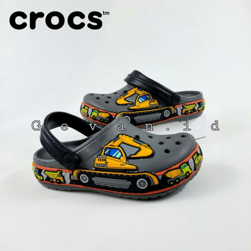 CROCS FUNLAB / CROCS TRAKTOR / CROCS ANAK / SEPATU SANDAL CROCS ANAK / CROCS ORIGINAL