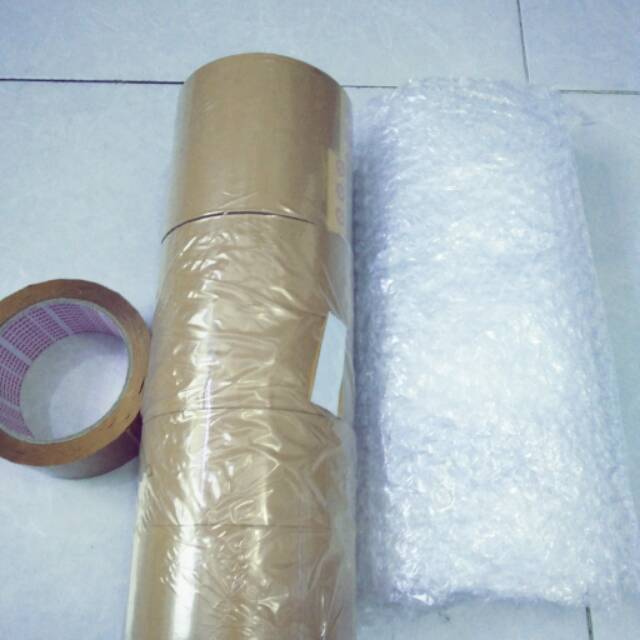 Kardus atau bubble wrap Packing aman lapis buble atau dus box kotak dooz kemasan