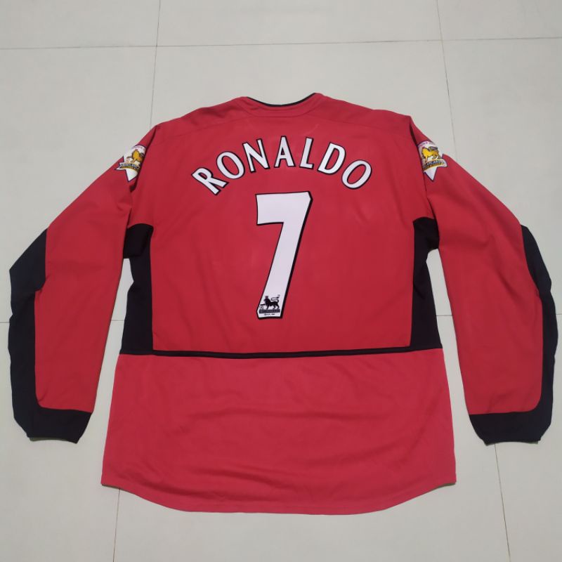 Jersey Manchester United Original Home 2003-2004 Cristiano Ronaldo