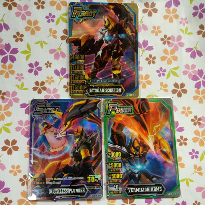 hero of robots gold set stygian scorpion