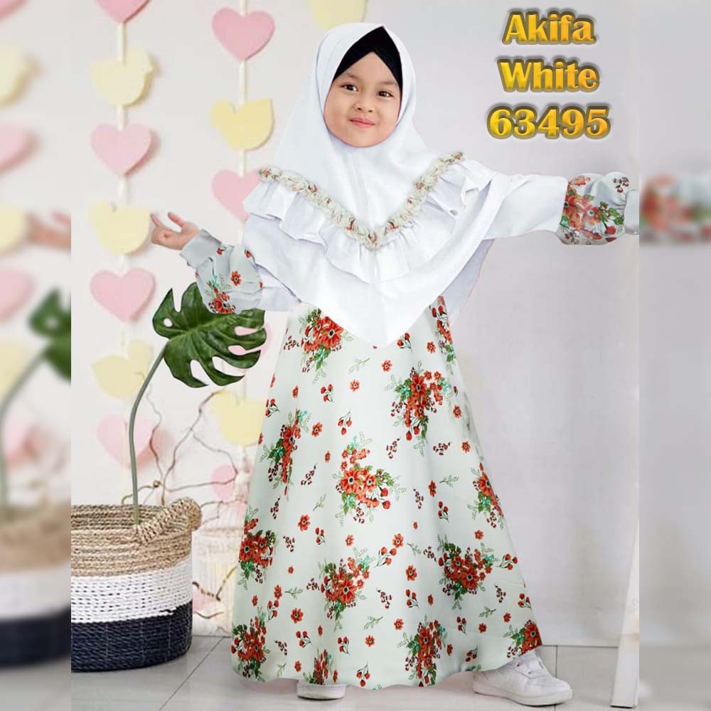 Gamis Syari Anak Akifa
