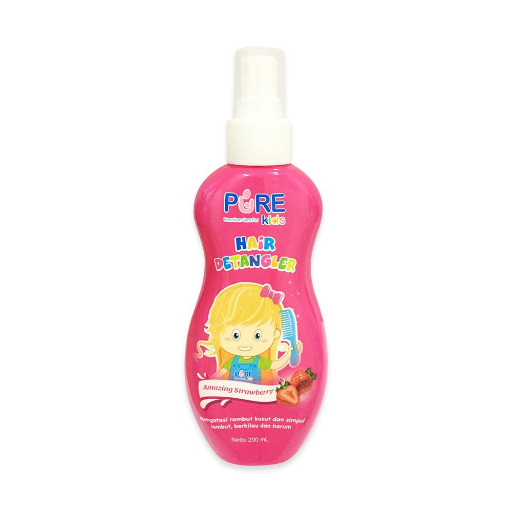 Pure Kids Hair Detangler / Rambut Anak Anti Kusut 200ml