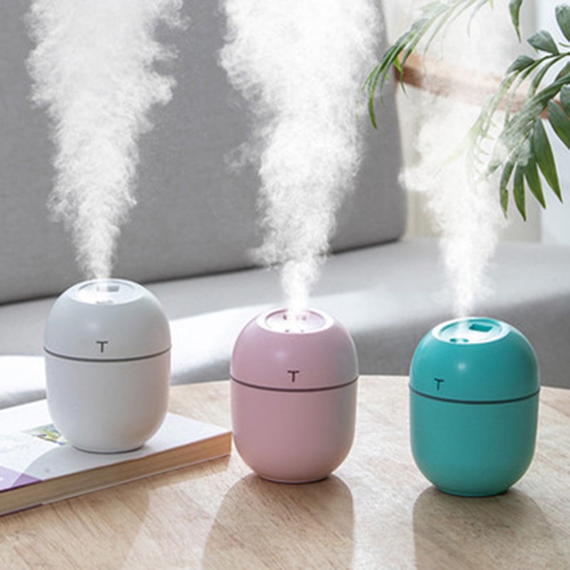 200 Ml Mini Ultrasonic Air Humidifier Usb Minyak Esensial Diffuser Pembersih Udara Mobil Aroma Anion Pembuat Kabut untuk Rumah Mobil dengan LED Lampu Malam