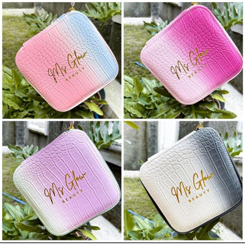 BOX KOSMETIK MS GLOW/BOX CROCO/BOX PELANGI/GIFT MS GLOW/SOUVENIR MS GLOW