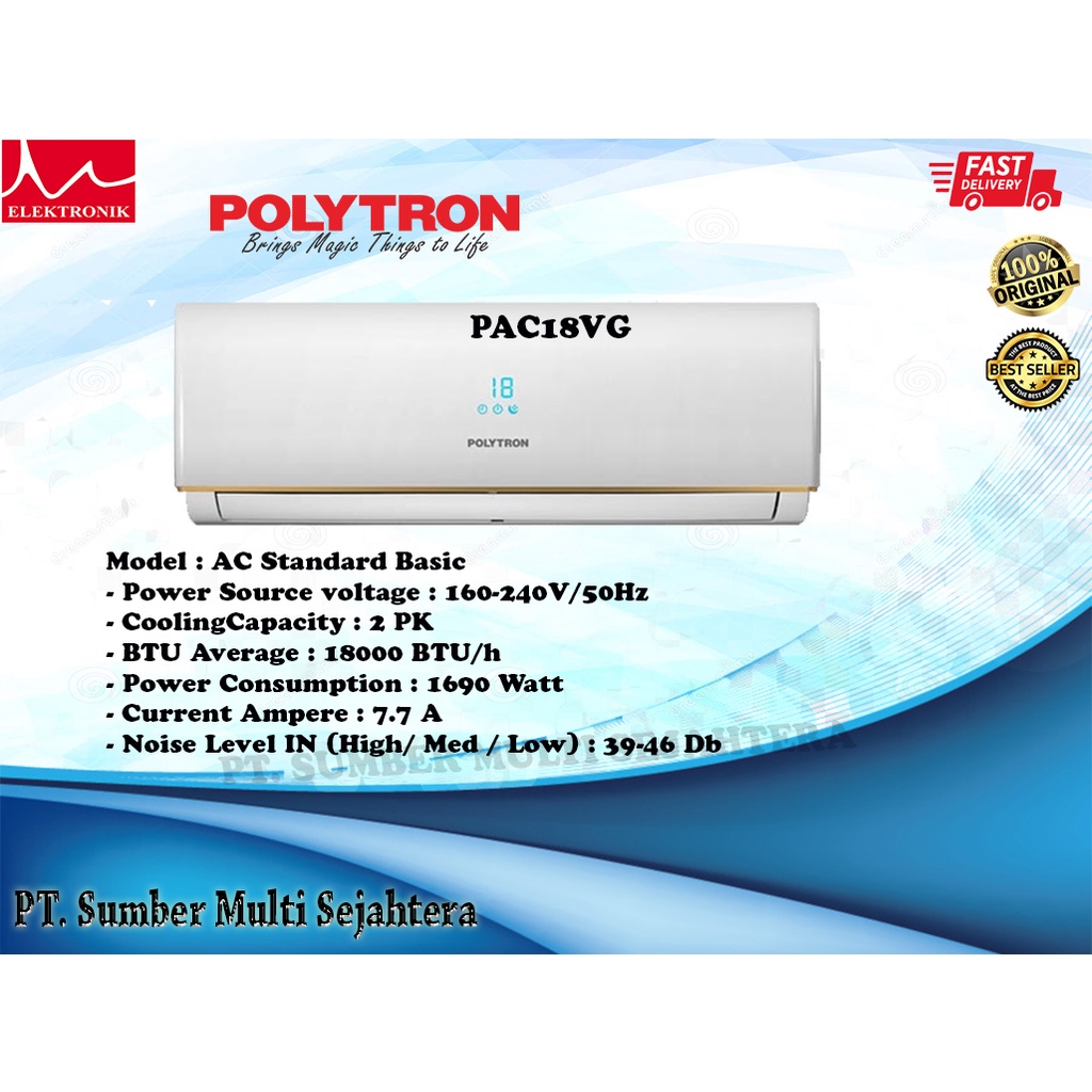 AC Polytron 2 PK STANDART PAC-18VH