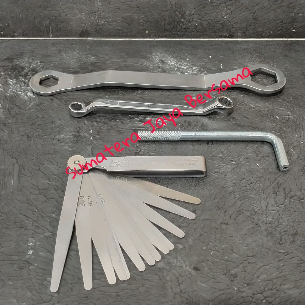 Kunci klep set Kunci setel klep set 4 pcs Paket kunci stel klep motor set 4pcs-1