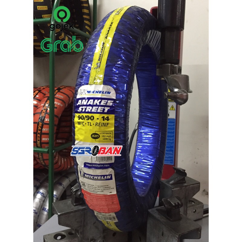BAN MICHELIN ANAKEE STREET 90/90-14 TUBELESS BAN MATIC XRIDE BEAT VARIO