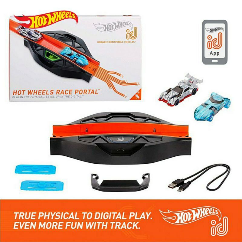 Hot Wheels ID Race Portal Original Mattel HWID Mainan Track Trek Mobil Balap Twin mill exclusive