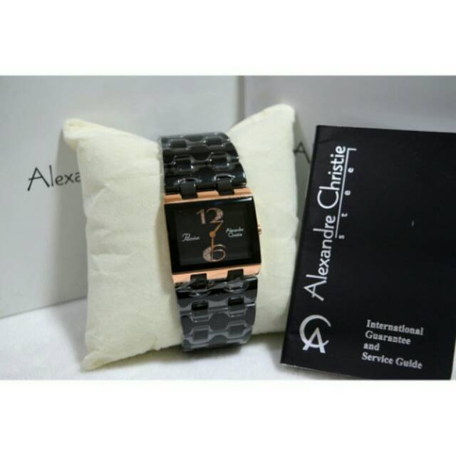 JAM TANGAN WANITA AC 2562 KERAMIK ASLI TIDAK RUNTURN